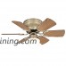 Westinghouse 7215800 Petite Single-Light 30 inch Reversible Six-Blade Indoor Ceiling Fan  Antique Brass with Opal Mushroom Glass - B01N909XMY